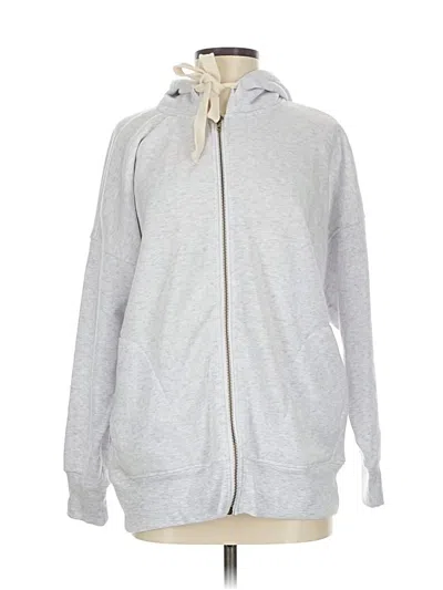 Pre-owned Better / Together Zip Up Hoodie In Gray