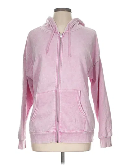 Pre-owned Better / Together Zip Up Hoodie In Pink