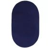 Better Trends Alpine Braided Oval Reversible Rugs In Blue