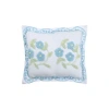 Better Trends Bloomfield Pillow Sham In Blue
