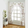 Better Trends Bloomfield Single Curtain Panel In Red
