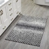 Better Trends Casablanca Bath Rug In Gray
