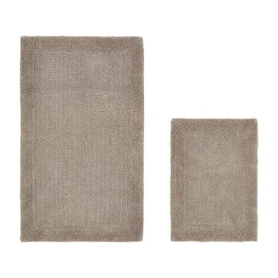 Better Trends Edge Bath Rug In Brown