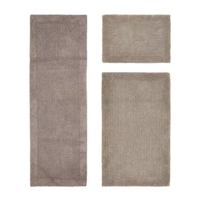 Better Trends Edge Bath Rug In Brown
