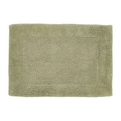 Better Trends Edge Bath Rug In Green