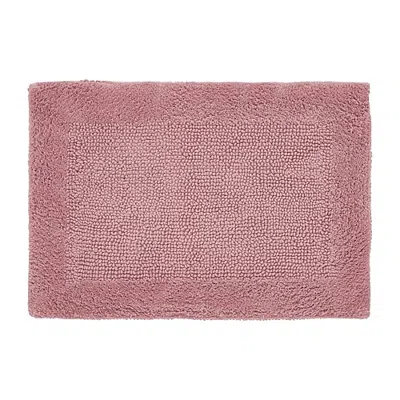 Better Trends Edge Bath Rug In Pink