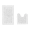 Better Trends Edge Bath Rug In White