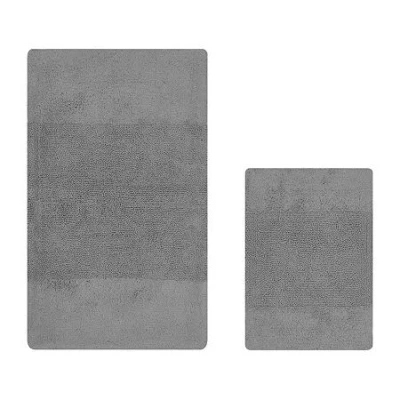 Better Trends Granada Bath Rug In Gray