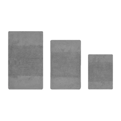 Better Trends Granada Bath Rug In Gray