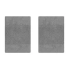 Better Trends Granada Bath Rug In Gray
