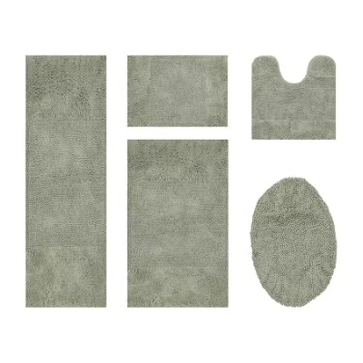 Better Trends Granada Bath Rug In Green