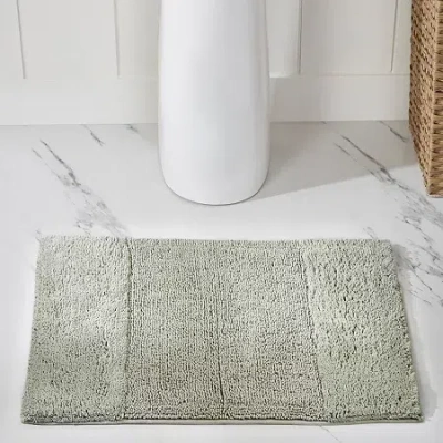 Better Trends Granada Bath Rug In Green