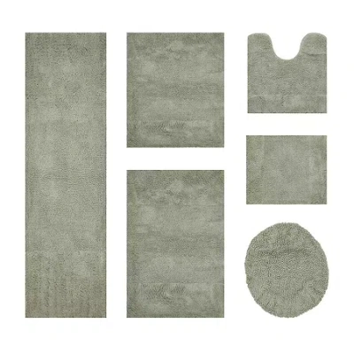 Better Trends Granada Bath Rug In Green