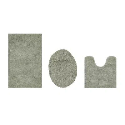 Better Trends Granada Bath Rug In Green