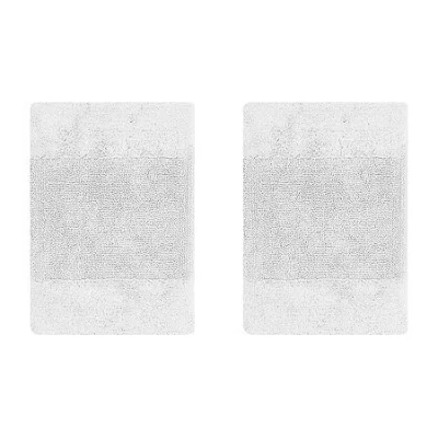 Better Trends Granada Bath Rug In White