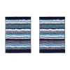 Better Trends Griffie Tufted Bath Rug 2-pc. Bath Rug Set In Blue