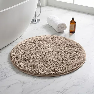 Better Trends Haven Collection Bath Rug In Beige