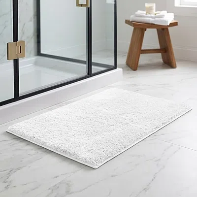 Better Trends Haven Collection Bath Rug In White