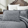 Better Trends Heirloom Pillow Sham In Gray
