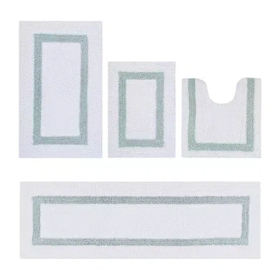 Better Trends Hotel 4-pc. Bath Rug Set In White