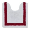 Better Trends Hotel Bath Contour Rug In Red