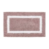 Better Trends Hotel Collection Cotton Reversible Bath Rug In Pink