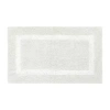 Better Trends Hotel Collection Cotton Reversible Bath Rug In White