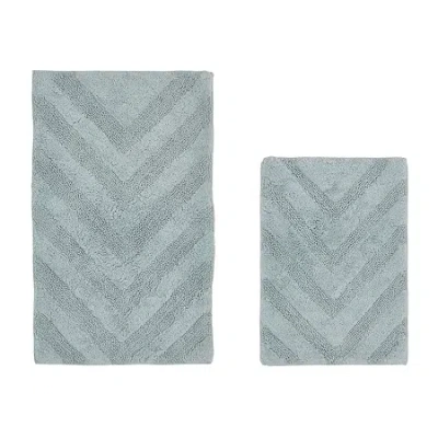 Better Trends Hugo Bath Rug In Blue