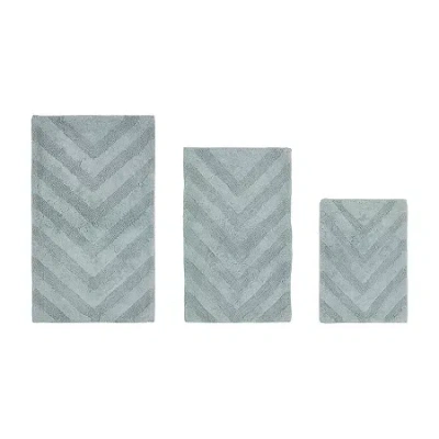 Better Trends Hugo Bath Rug In Blue