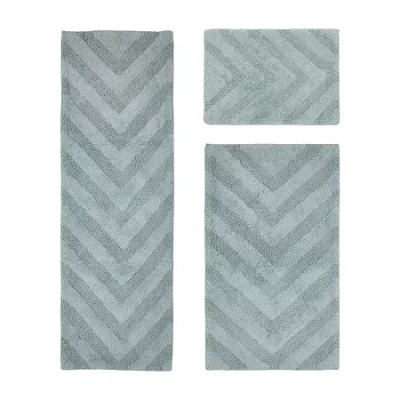 Better Trends Hugo Bath Rug In Blue