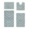 Better Trends Hugo Bath Rug In Blue