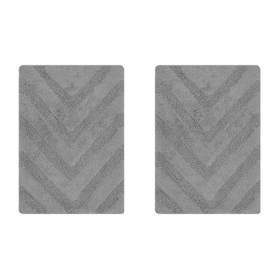 Better Trends Hugo Bath Rug In Gray
