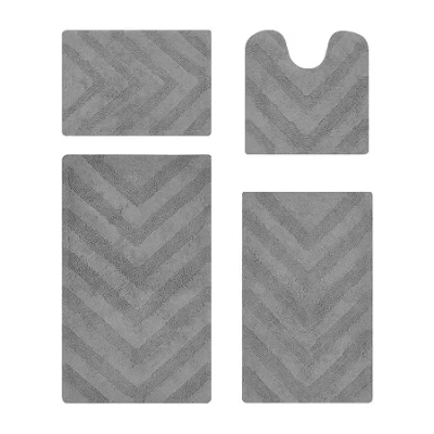 Better Trends Hugo Bath Rug In Gray