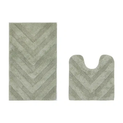 Better Trends Hugo Bath Rug In Green