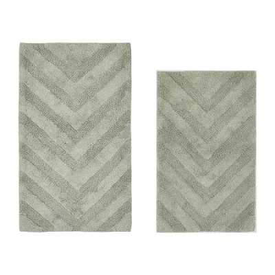 Better Trends Hugo Bath Rug In Green