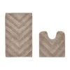 Better Trends Hugo Bath Rug In Sand