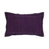Better Trends Jullian Pillow Sham In Purple