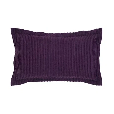 Better Trends Jullian Pillow Sham In Purple
