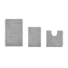 Better Trends Lilly Crochet Bath Rug In Gray
