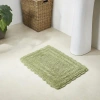 Better Trends Lilly Crochet Bath Rug In Green