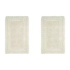 Better Trends Lilly Crochet Bath Rug In Sand