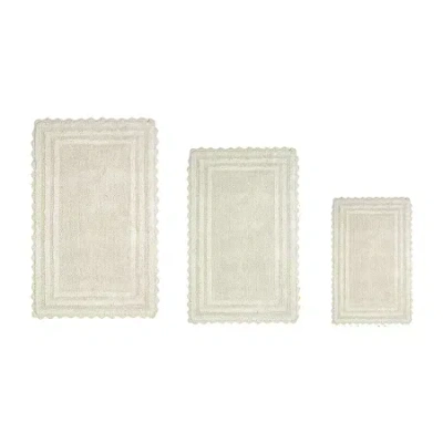 Better Trends Lilly Crochet Bath Rug In Sand
