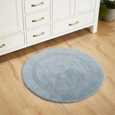 Better Trends Lux Tufted Mat Bath Rug In Blue