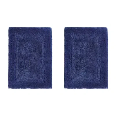 Better Trends Lux Tufted Mat Bath Rug In Blue