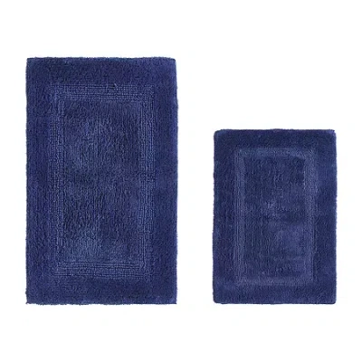 Better Trends Lux Tufted Mat Bath Rug In Blue