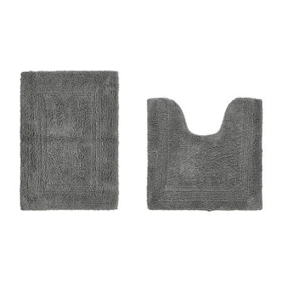 Better Trends Lux Tufted Mat Bath Rug In Gray