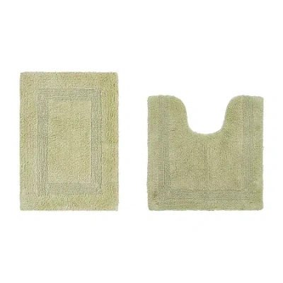 Better Trends Lux Tufted Mat Bath Rug In Green