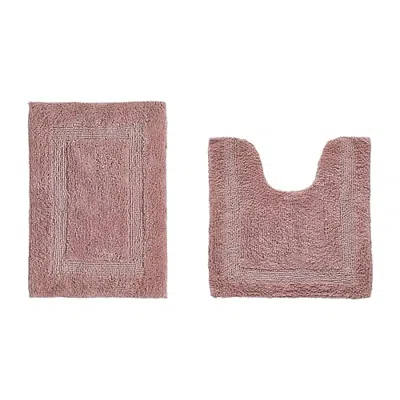 Better Trends Lux Tufted Mat Bath Rug In Pink