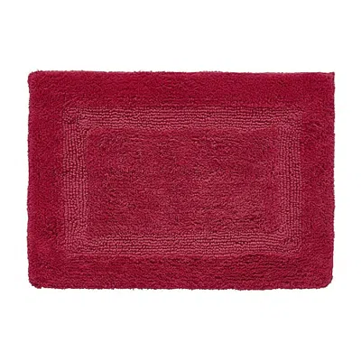 Better Trends Lux Tufted Mat Bath Rug In Red