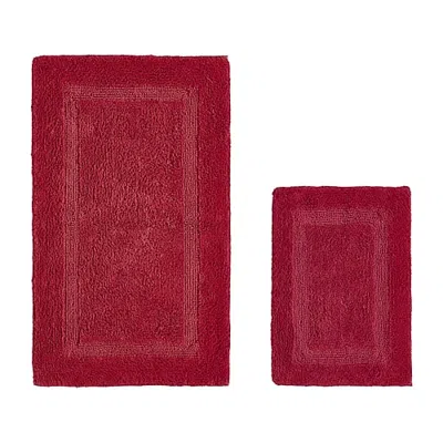 Better Trends Lux Tufted Mat Bath Rug In Red